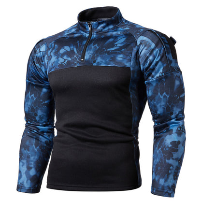 Camuflagem de campo militar de camuflagem de colarinho de colarinho