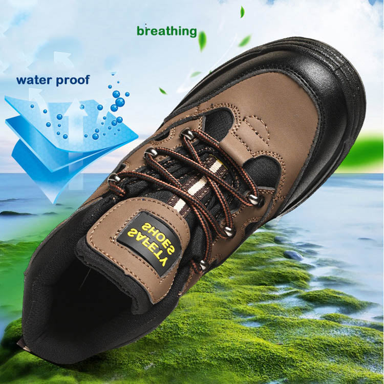 Anti-mite Oil and Acid Resistant Wear-resistant Breathable Safety Shoes - KINGEOUS