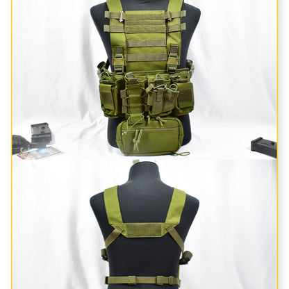 Abnehmbare Accessoire Bag Armee Lüfter liefert leichte Wargame Outdoor -Weste