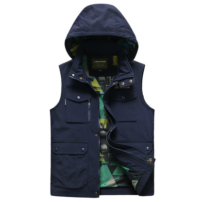 Vier Jahreszeiten Herrenhüte und Taschen im Freien im Freien