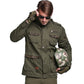 Airborne Series Multi-pocket Hooded Thicken Men's Jacket - KINGEOUS