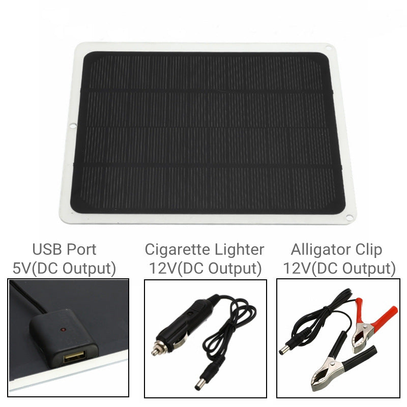 Outdoor Solar Panel Car and Ship Car Charger