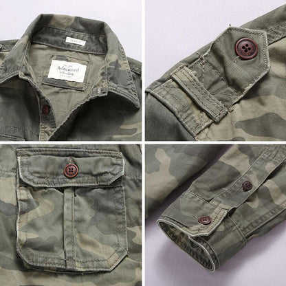 قميص قطني نحيف للرجال يوميًا