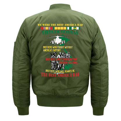 Chaqueta delgada de collar de béisbol de bordado de leisure máximo a 8xl