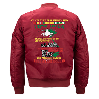 Chaqueta delgada de collar de béisbol de bordado de leisure máximo a 8xl