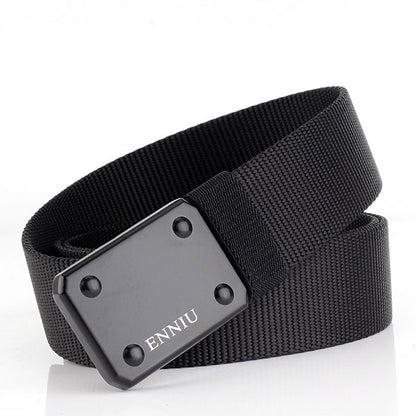 حزام مضفر للتدريب بإبزيم مزدوج سريع