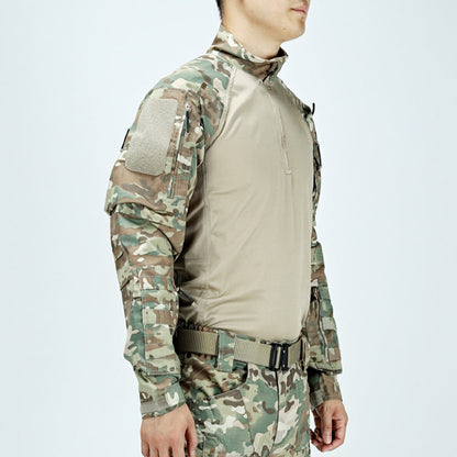 Jaqueta de uniforme de combate ao ar livre masculino