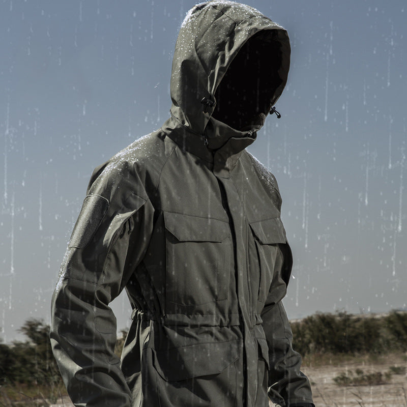 Outdoor Waterproof  Men's Trench Coat
