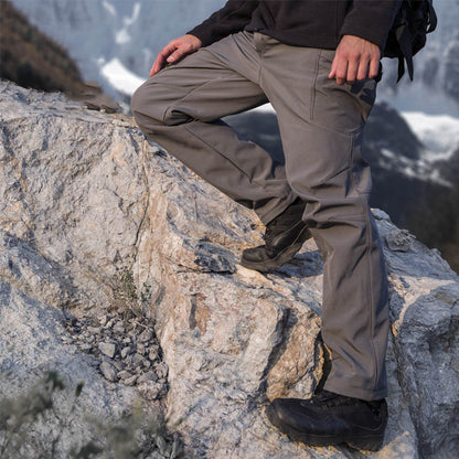 في الهواء الطلق الصوف السراويل الرجالية الدافئة يندبروف