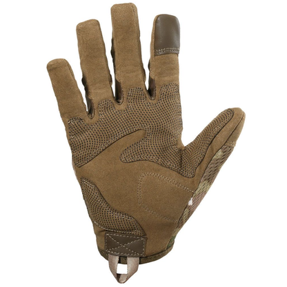 Tactical Gloves Full Finger, TPR Impact Protective, EVA Palm Padding for Men Airsoft Shooting Range