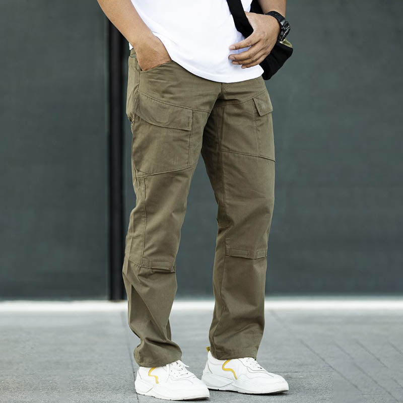 Urban Outdoor Cotton Multi-pocket Men's Pants