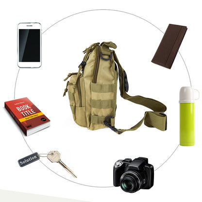 حقيبة ظهر كتف عسكرية للتخييم والمشي لمسافات طويلة والصيد