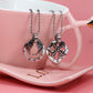 For Ever Love Wings and Cross Shape Stainless Steel Couple Necklace - KINGEOUS