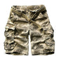 Casual Multi-pocket Sport Outdoor Mens Cargo Shorts - KINGEOUS