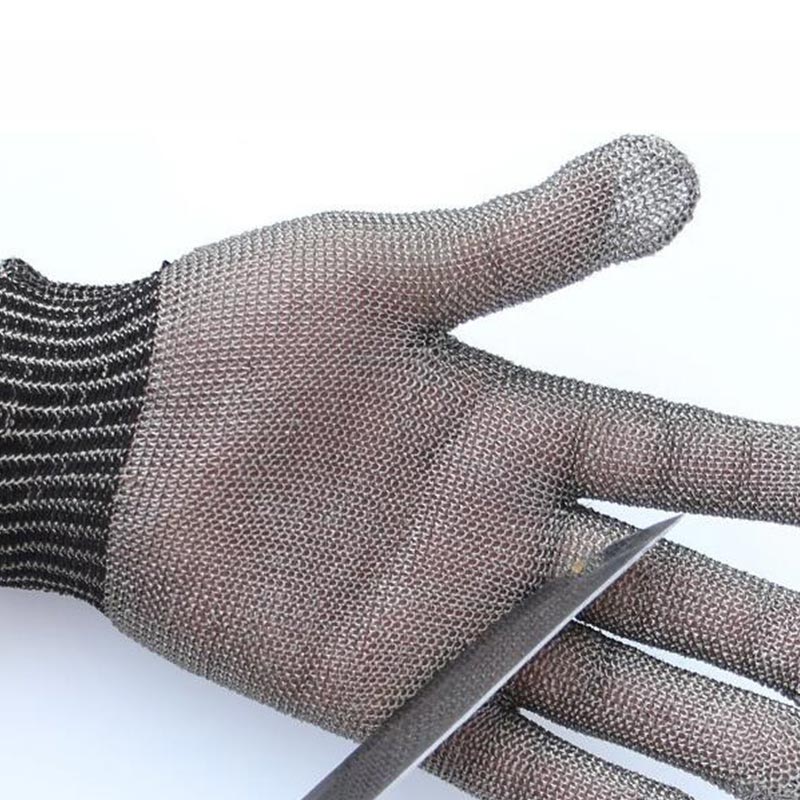 Cut Resistant Stainless Steel Gloves Working Safety Gloves - KINGEOUS