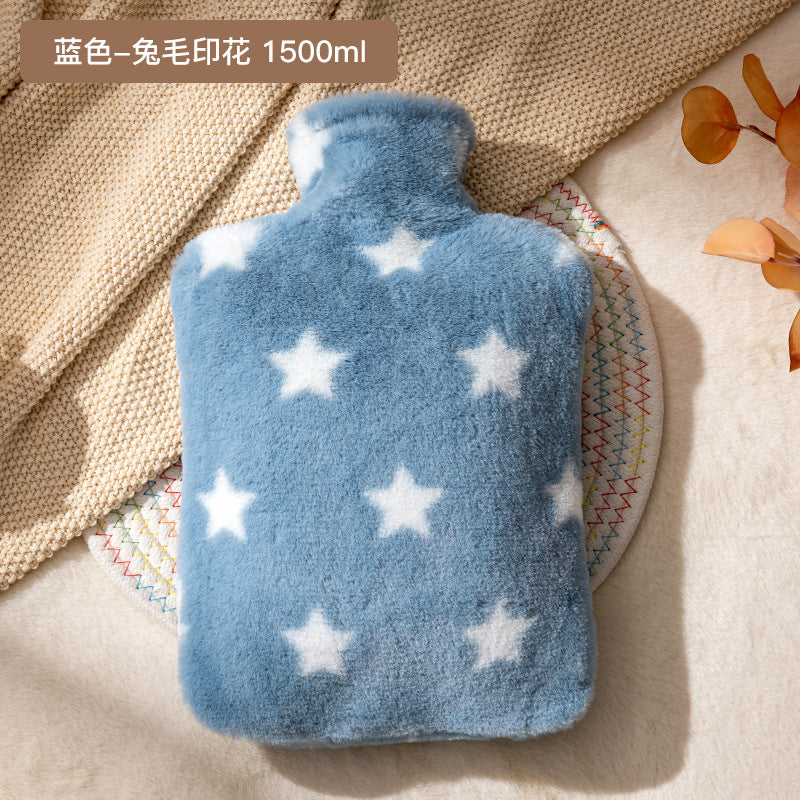 Explosion-proof PVC 1800ml Water-filled Hot Water Bottle