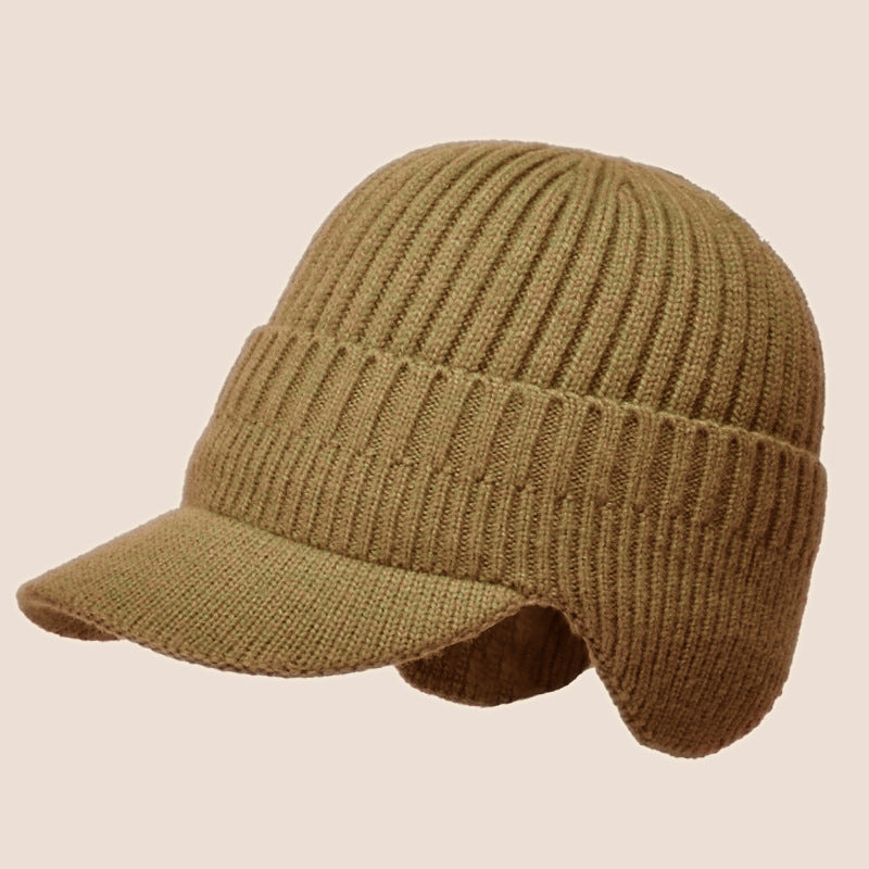 Winter Outdoor Warm Ear Protection Knitted Hat