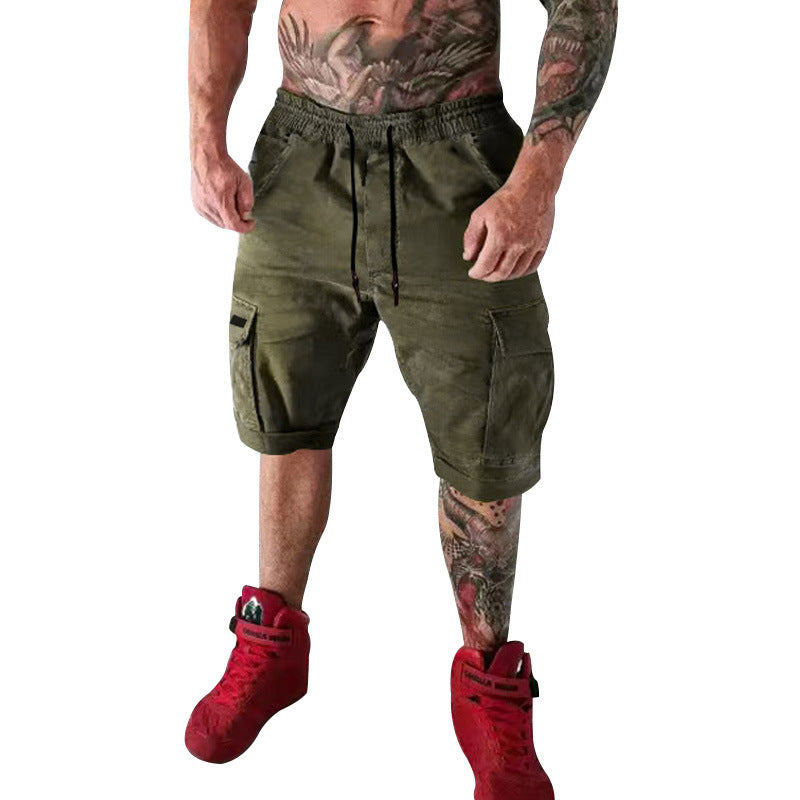 Casual Multi-Pocket Sports Men's Cargo Shorts