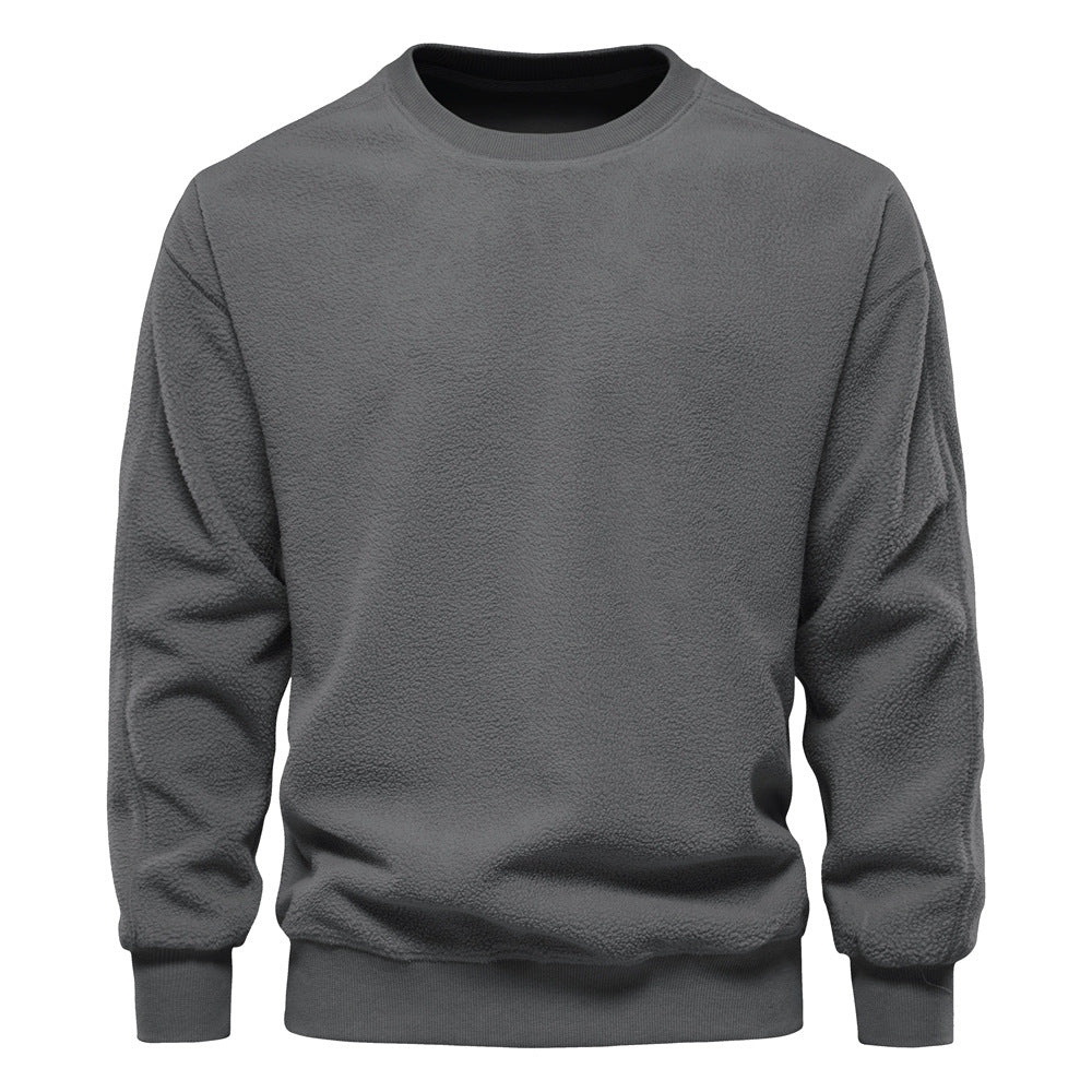 Casual Lazy Wind Lambswool Shoulder-dropping Men's Sweater