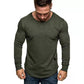 Men's Solid Color T-shirt Round Neck Men's Bottoming Shirt