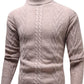 Simple Pattern Long Sleeve Men's Outdoor Sweater