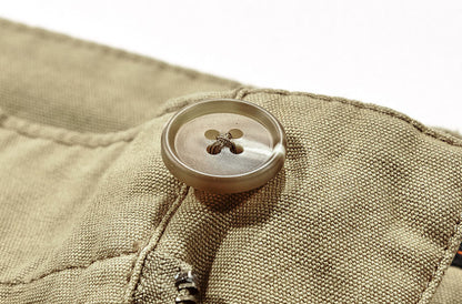 Outils multi-sacs extérieur décontracté en été short pour hommes en coton