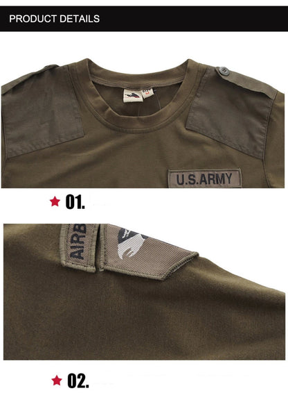 Mâle extérieur 101 coton à manches courtes