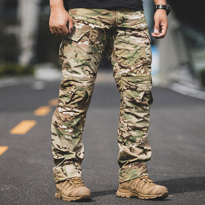 بنطال G4 Combat للرجال من القوات الخاصة للاستخدام الخارجي مع وسادات للركبة