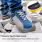 Casual  Breathable Low Upper Tooling Shoes（Steel Toe Cap  ） - KINGEOUS