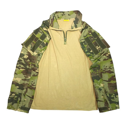 Men's Uniform Camouflage Hunting Outdoor Lapel T-shirt