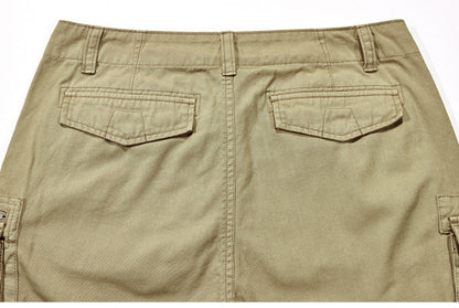 Outils multi-sacs extérieur décontracté en été short pour hommes en coton