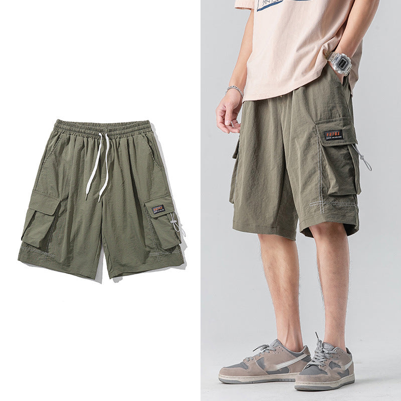 Casual Sport Daily Solid Color Men Shorts