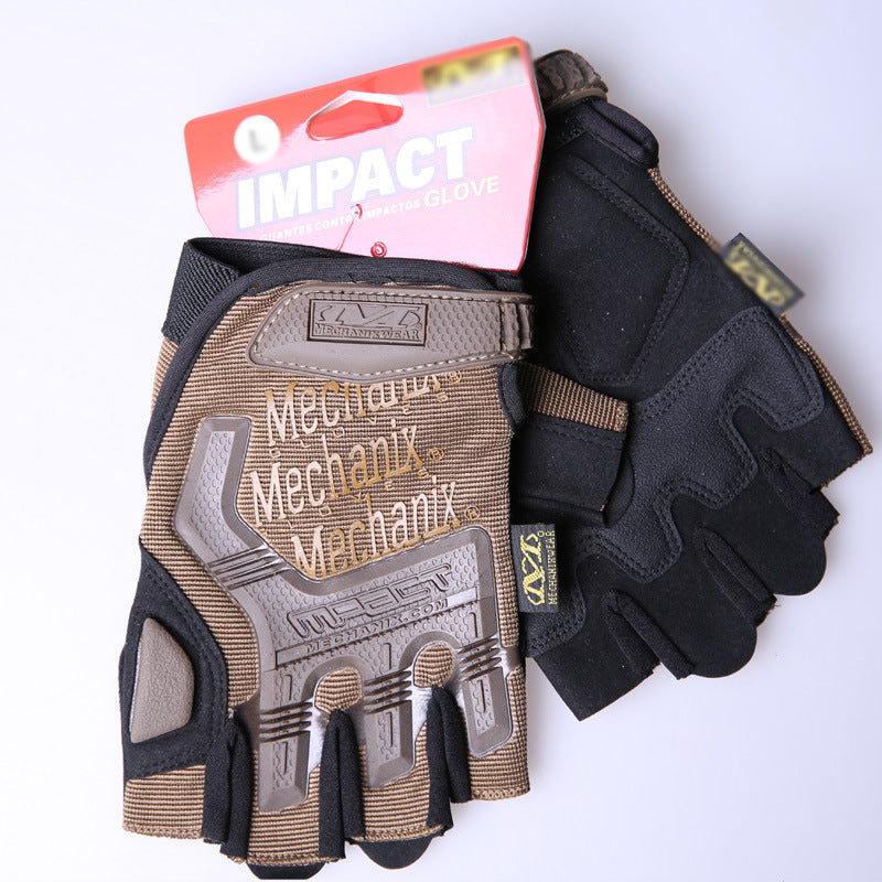 Outdoor Fighting Mountaineering Fitness Seal Half Finger Gloves