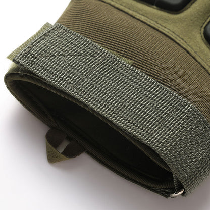 Protección de concha suave Guantes tácticos de los dedos resistentes al desgaste