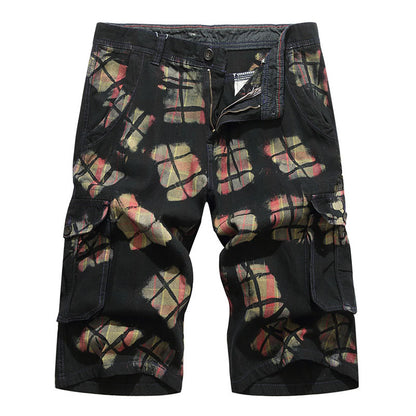 Shorts masculinos de bolso de moda casual casual