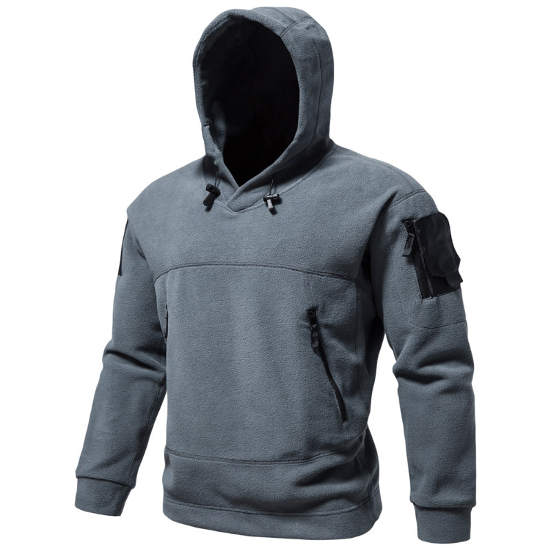 Outdoor Sports Hooded Men's Sweatshirt