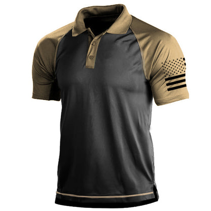 Outdoor Sport Polo Neck Herren-T-Shirt