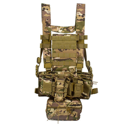 Abnehmbare Accessoire Bag Armee Lüfter liefert leichte Wargame Outdoor -Weste