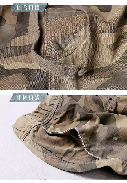 Ferramenta de shorts de cintura elástica casual