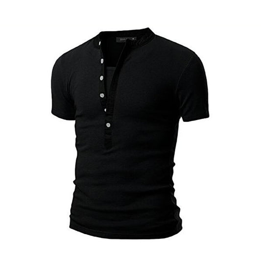Fashion Urban Slim Layerd-Look Short Sleeve Men's T-shirt
