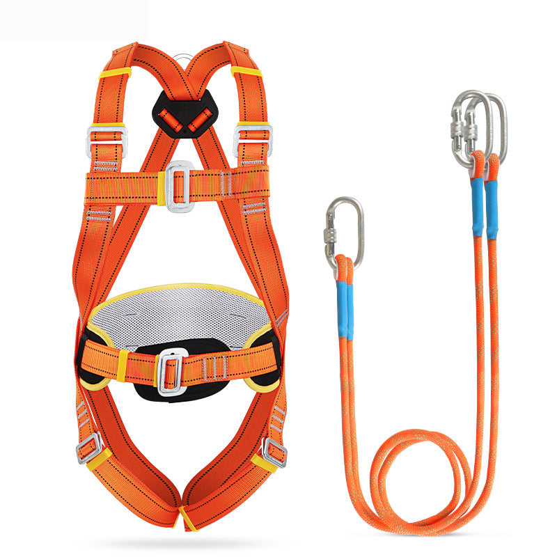Safety Rope Long Safety Rope Outdoor Fall Protection Rope Big Hook Connecting Rope – TANGEEL