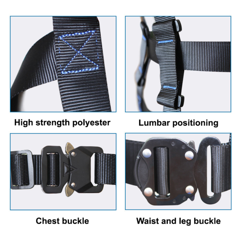 Safety Belt High-altitude Rock Climbing Outdoor Expand Training Full Body Harness
