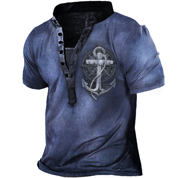 Outdoor Casual Vintage Men's T-Shirts