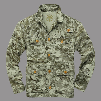 Veste pour hommes de camouflage de ventilateur M65