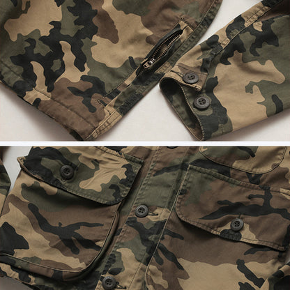 Veste pour hommes de camouflage de ventilateur M65