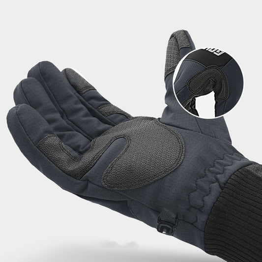 Outdoor Windproof Warm Night Riding Reflective Men Women Gloves