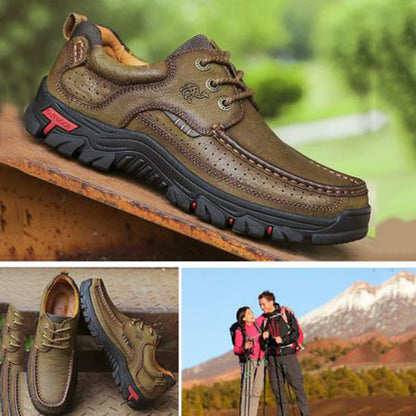 Zapatos para hombres ortopédicos de apoyo ortopédicos al aire libre