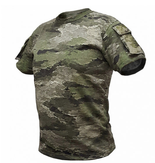 Summer Camouflage Outdoor Hunting Breathable Men's T-Shirts