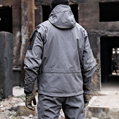 Traje de montañismo suave de la chaqueta de las fuerzas especiales al aire libre para hombres