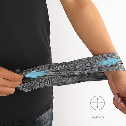 Élasticité gris Upf 50 hommes et femmes Half Face Cover